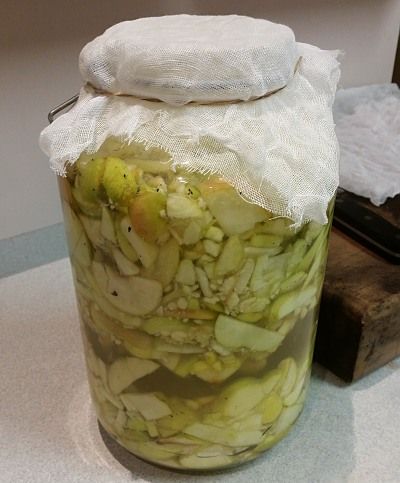 making apple cider vinegar in a jar.jpg